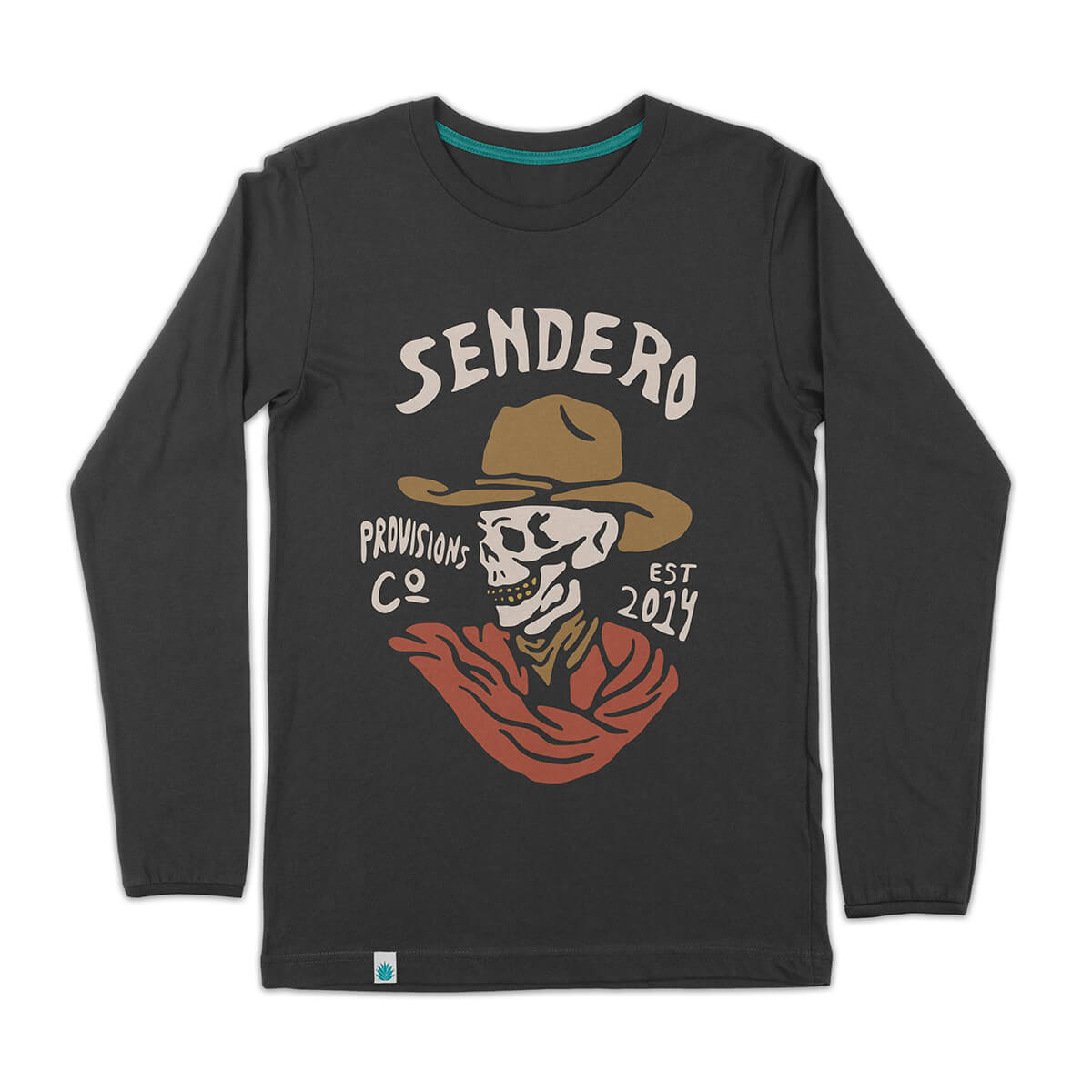 Quitado Long Sleeve T-Shirt - Vintage Black