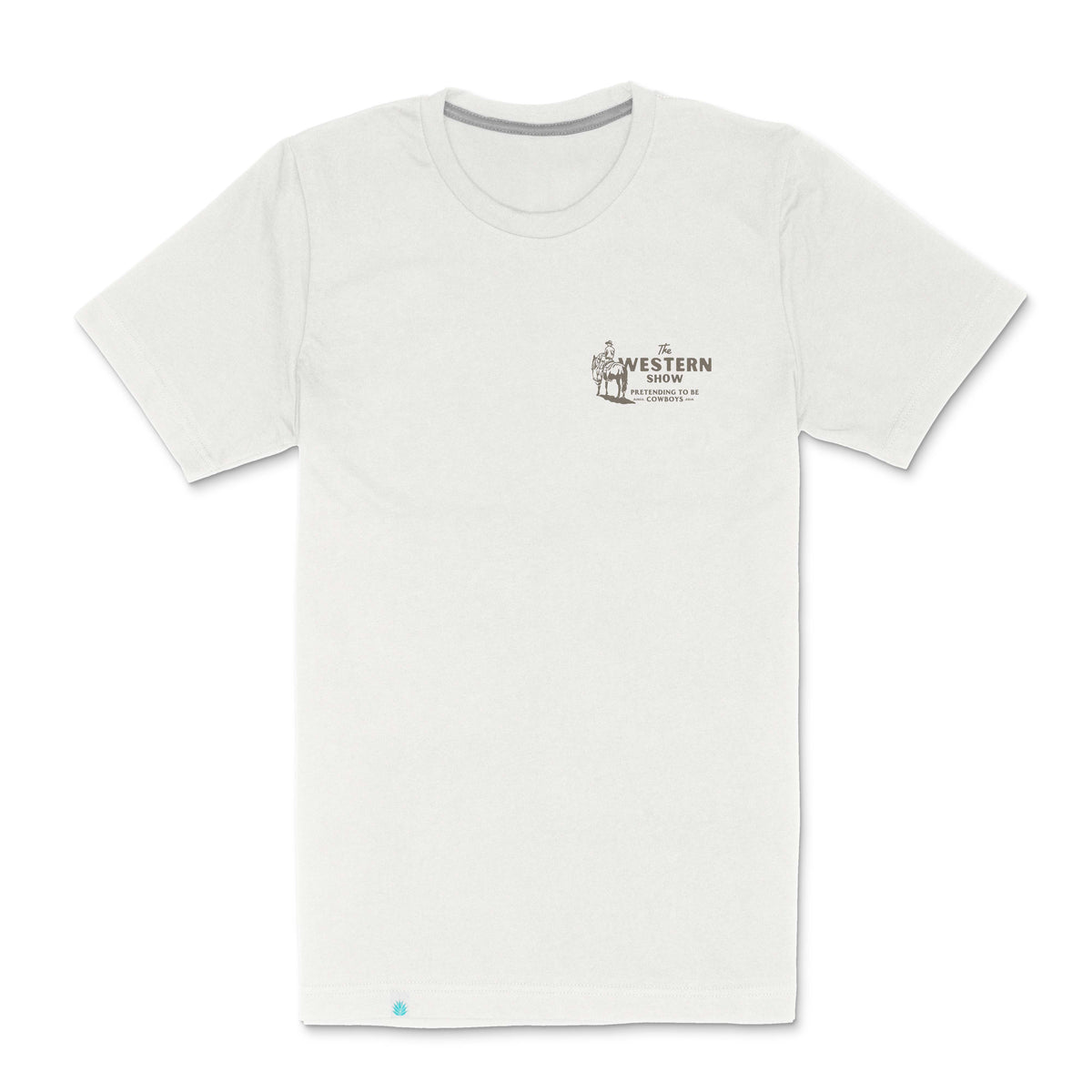 Western Show T-Shirt - Vintage White