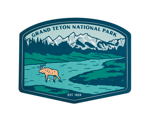 Grand Teton National Park Sticker